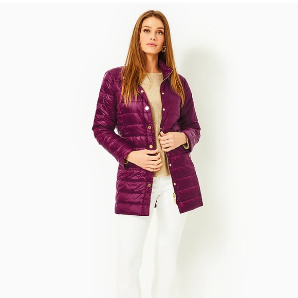 Lilly Pulitzer Tonia Jacket - Amarena Cherry (Size 0) - Picture 9 of 11